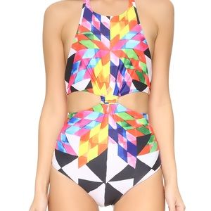 Mara Hoffman Knot Front One Piece
